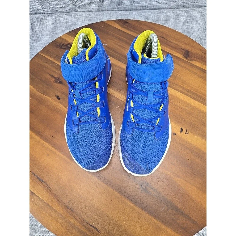 Under Armour Get B Zee GS Youth 6Y Basketball Shoes Golden‎ State Warriors Blue